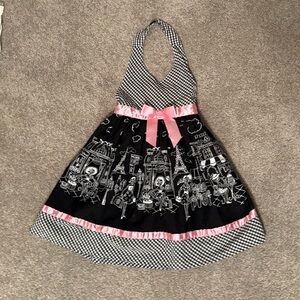 Little girl's halter top dress